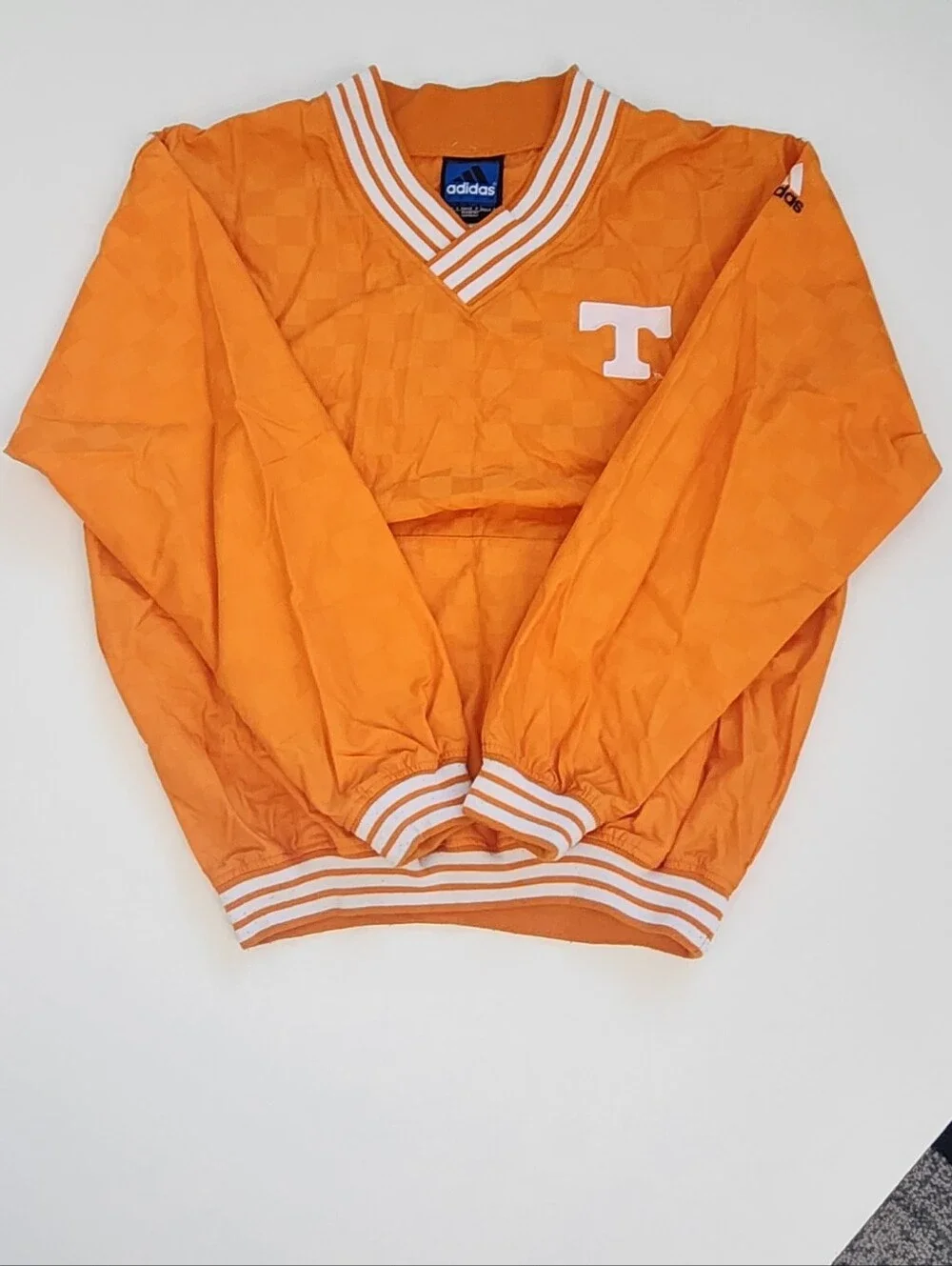 Vintage Adidas Team Tennessee Volunteers Windbreaker Pullover Small Orange